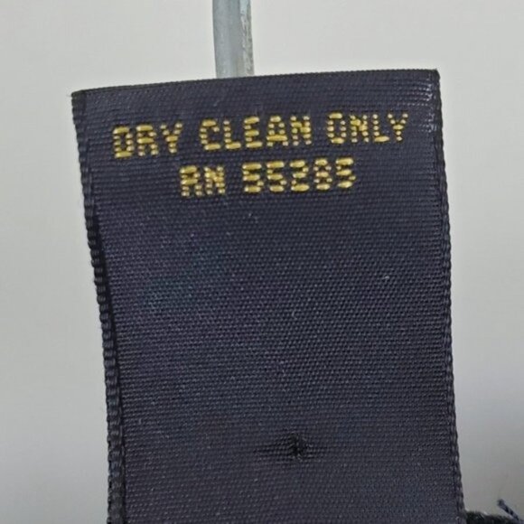 Express Womens Blue Plaid Front Zip Wool Blend Jacket Size S - Picture 8 of 8